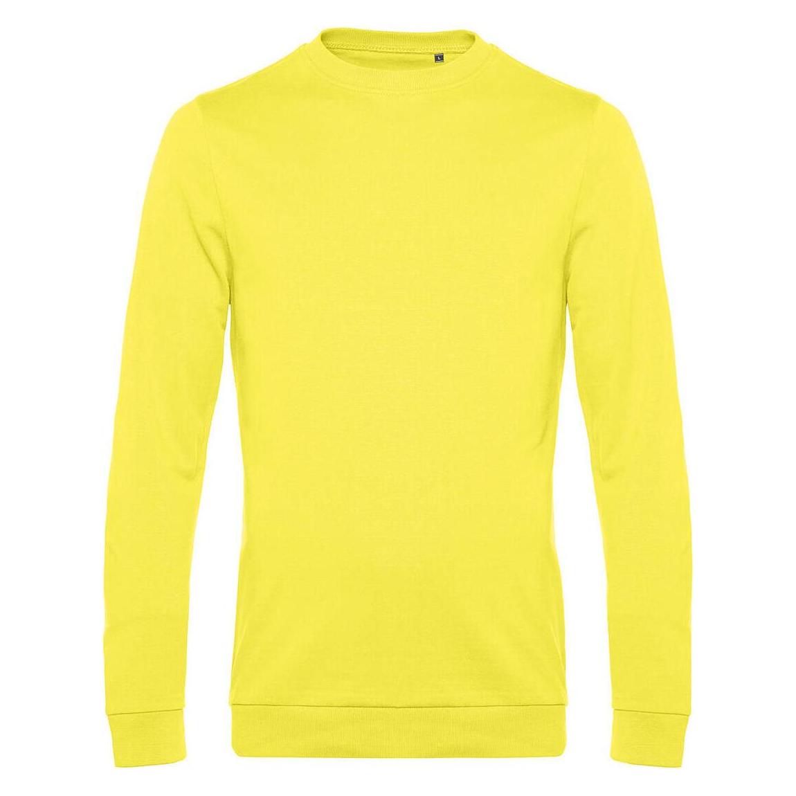 B&C, Unisex, Pullover, Sweatshirt Aus Französischem Terry, Gelb, (M)