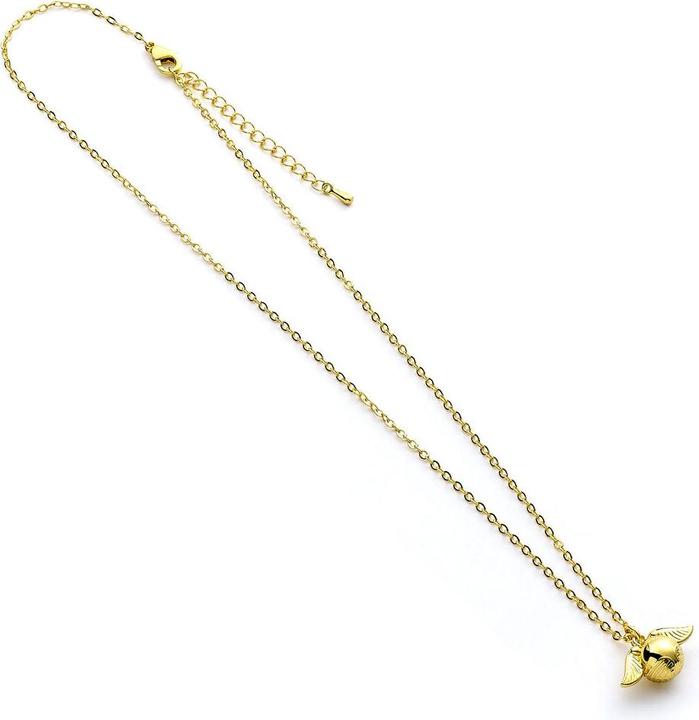 Carat Harry Potter Golden Snitch Gold Tone Necklace (Zinklegierung)