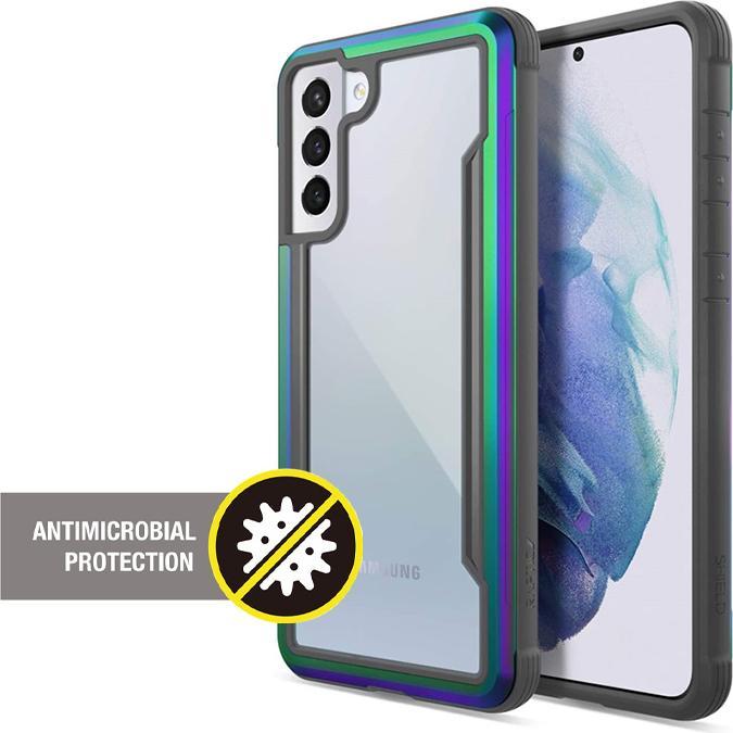Image du produit Puro DĖKLAS X-Doria Raptic Shield aluminiowe Samsung Galaxy S21+ (Protection antimicrobienne) (Samsung Galaxy S21+)