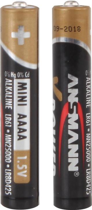 Image du produit Ansmann X-Power (2 pcs, AAAA, 500 mAh)