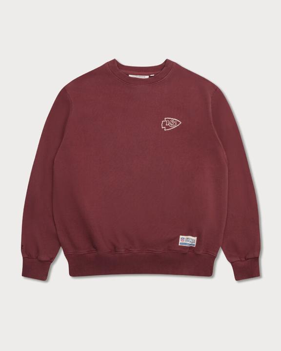 Actual product image Lobster & Lemonade Kansas City Chiefs 96 Box Sweater maroon XL (XL)