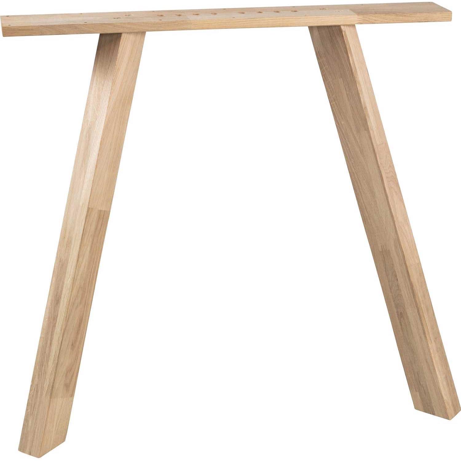 Woood, Esstisch, Tischgestell Tablo 3-Position Eiche FSC (2er-Set) (72 x 79 x 10 cm)
