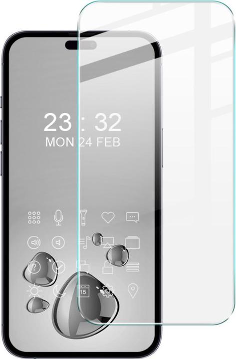 Imak iPhone 16 Pro - écran en verre blindé (1 pièce(s), Apple iPhone 16 Pro)