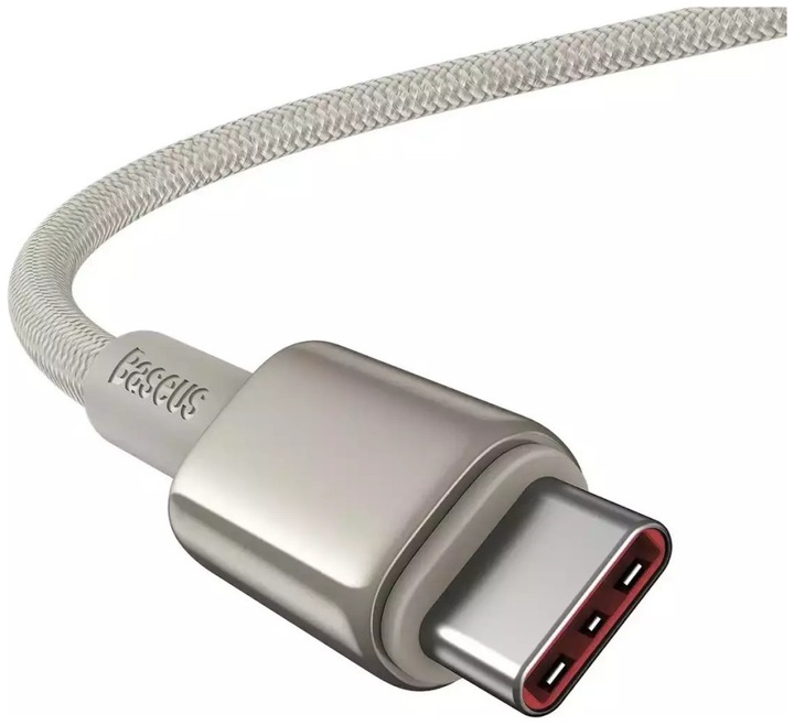 Actual product image Baseus Cable USB-C to USB-C Tungsten Gold, 100W, 2m (gold) (2 m, USB 2.0)