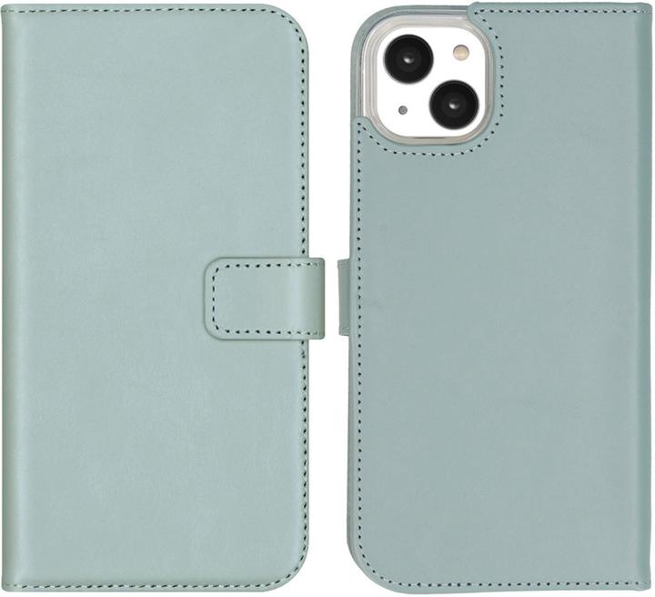 Actual product image Selencia Leather Book Case (Apple iPhone 14 Plus)
