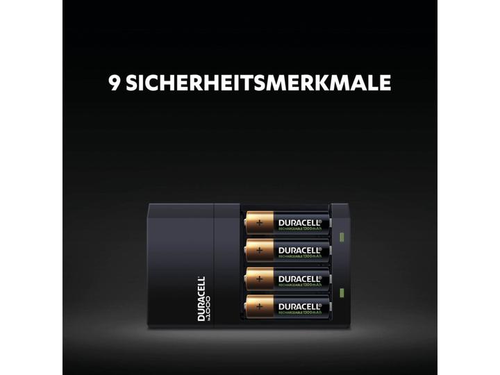 Produktbild Duracell Hi-Speed Value Charger inkl. 2x AA und 2x AAA (4 Stk., AA, AAA, Ladegerät inkl. Akku)