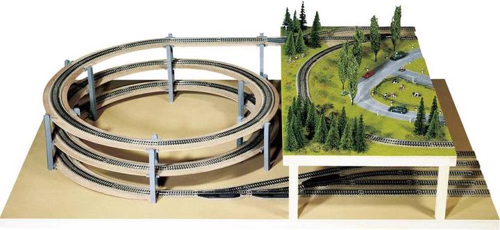 Actual product image Noch Track helix build-up circle (Track H0)