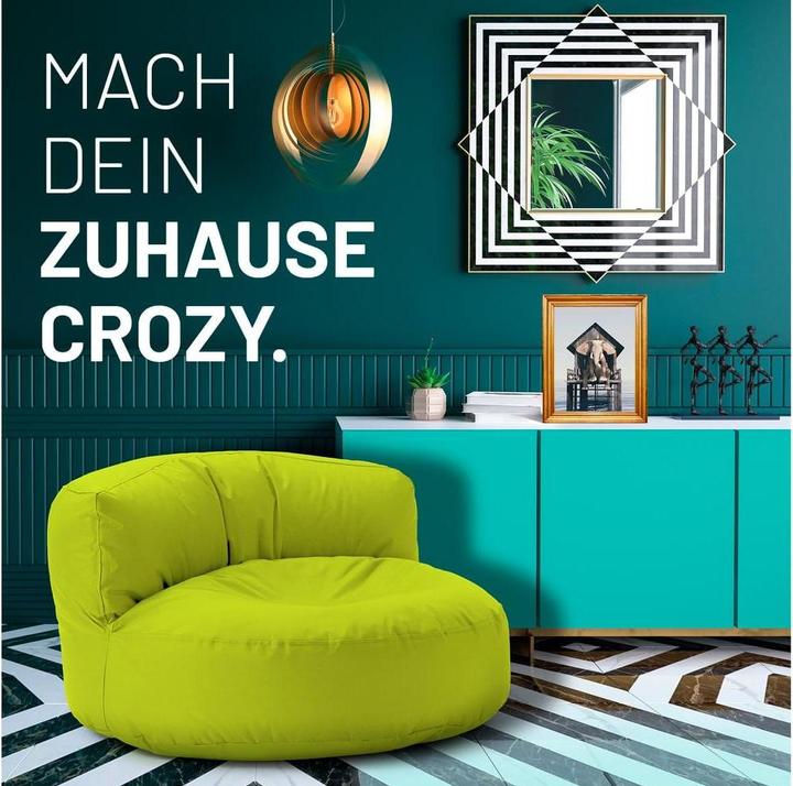 Image du produit Lumaland Sitzsack Lounge 30 L, Apfelgrün