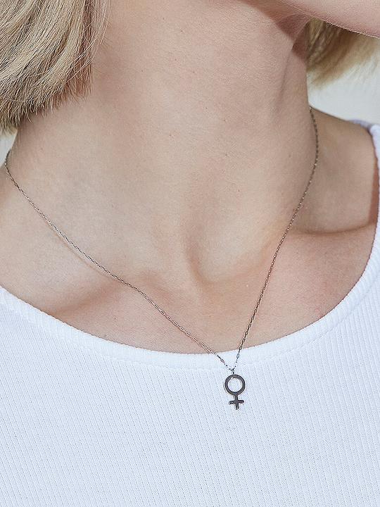 Actual product image Edblad Halskette VENUS NECKLACE Steel (Stainless steel)