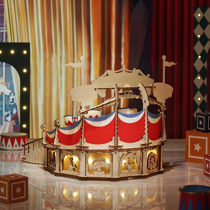 Produktbild Rokr Tilt-A-Whirl - 3D Holzbausatz (elektrisch)