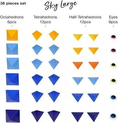 Valeurs nutritives et ingrédients Hape Trido Sky large 36pcs