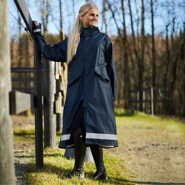 Actual product image Horze waterproof jacket with slits for hazel (38)