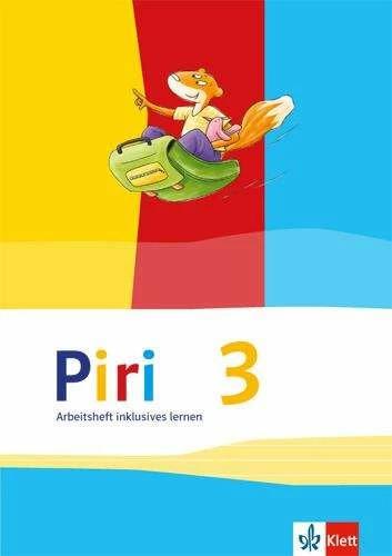 Produktbild Piri Das Sprach-Lese-Buch. Arbeitsheft Fördern inklusiv 3. Schuljahr (Deutsch, Ernst Klett Verlag, 2015)