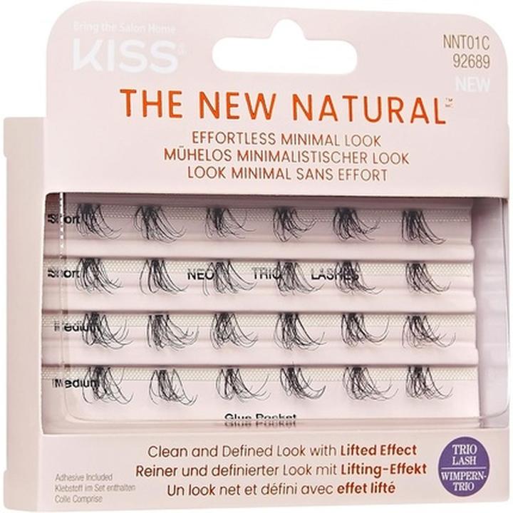 Actual product image KISS Lashes - Ks The New Natural Trio 01 (Artificial eyelashes)