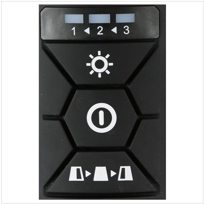 Produktbild Makita DML 810 PG Akku LED Flächenlicht 18 / 36 V ( 2 x 18 V ) 5500 lm IP54 + 2x Akku 6,0 Ah + Doppe (5500 lm)