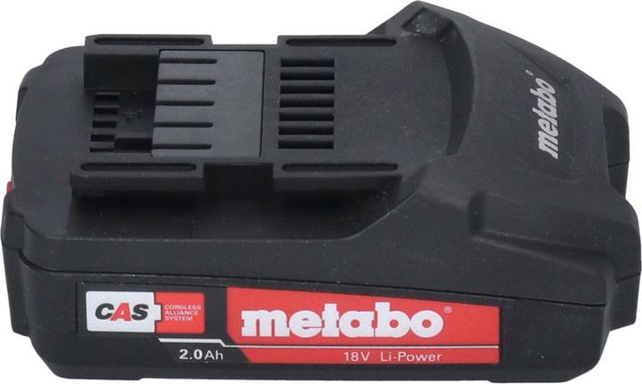 Produktbild Metabo Basic Set 1x Li-Power Akkupack 18 V 2,0 Ah CAS Li-Ion Akku ( 625596000 ) + ASC 55 LadegerÃ¤t (18 V)