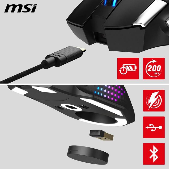 Actual product image MSI Versa Pro W + Mouse Dock Pro (Cable, Wireless)