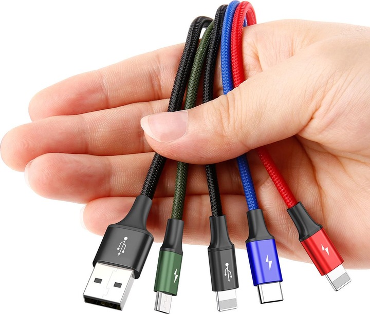 Actual product image Baseus 4in1 (1.20 m, USB 2.0)