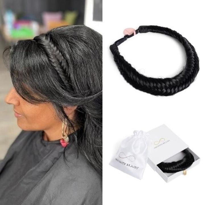 Immagine prodotto Infinity Braids Fishtail Braid Jolie Onyx (Onice)