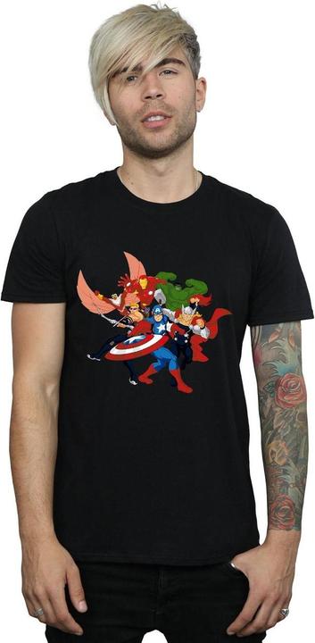 Produktbild Avengers Assemble Comic Team TShirt (XL)