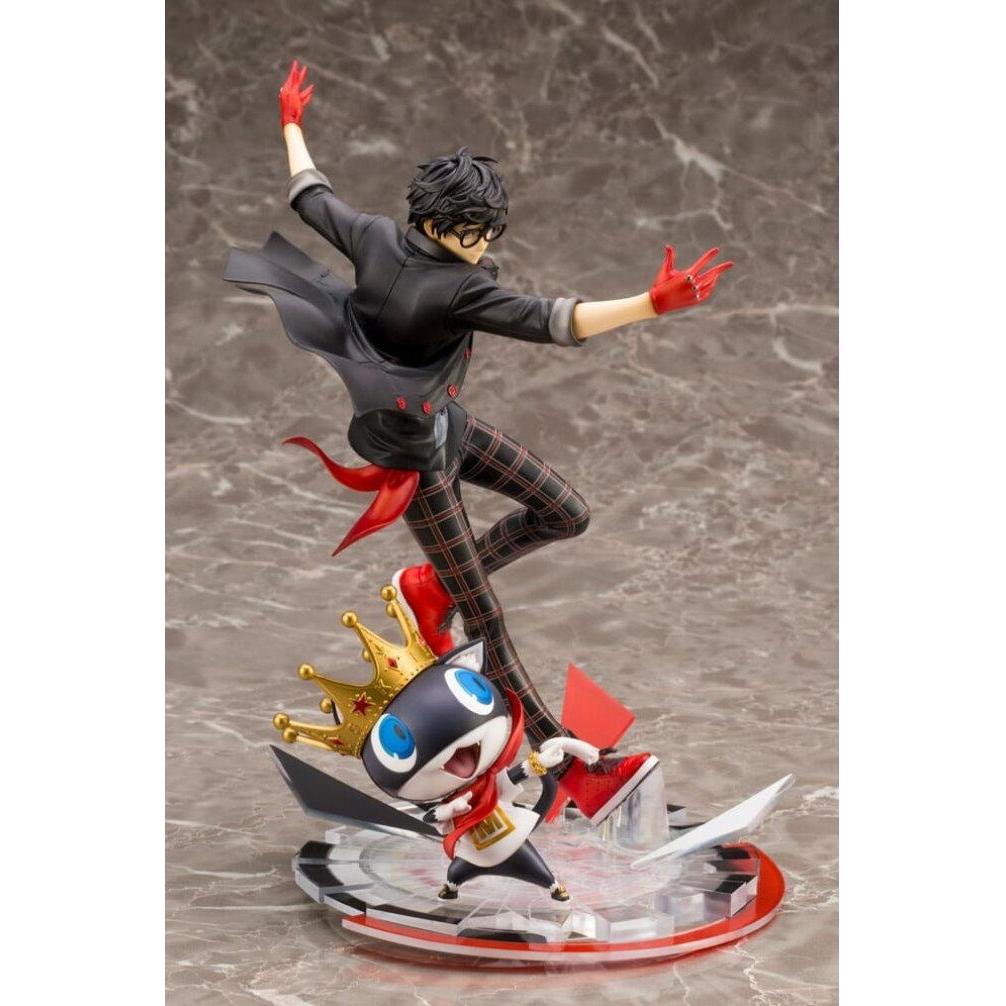 Thumbnail - Kotobukiya Persona 5 Dancing Star Night ARTFXJ Statue 1/8 Hero & Morgana 25 cm