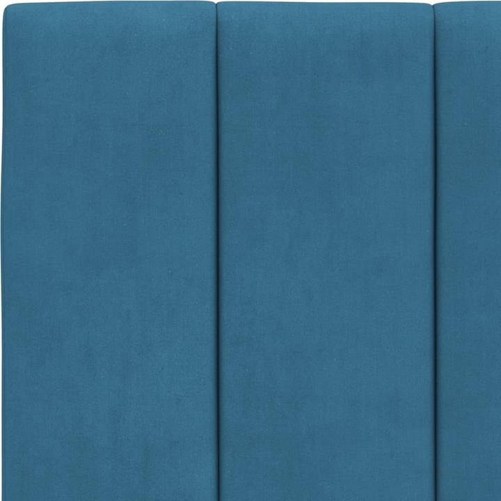 Actual product image vidaXL Bed frame with velvet headboard (90 x 200 cm)