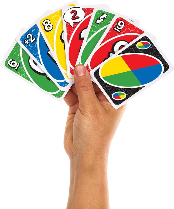 Actual product image Mattel Games UNO House Rules (2 - 10 Players)