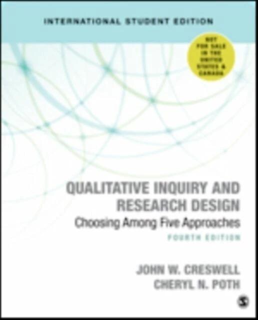 Produktbild Qualitative Inquiry and Research Design (Englisch, John W. Creswell, 2017)