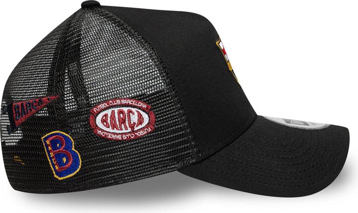Produktbild New Era Adjustable Trucker Cap - Patch FC Barcelona (One Size)