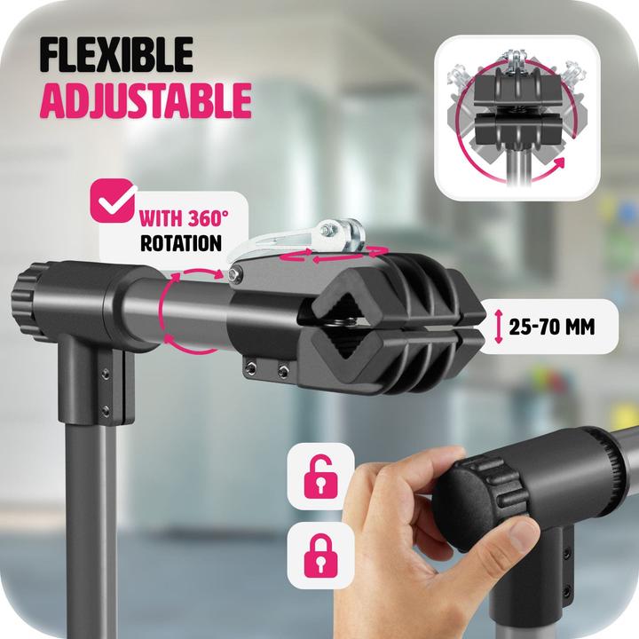 Actual product image tectake Bicycle mounting stand