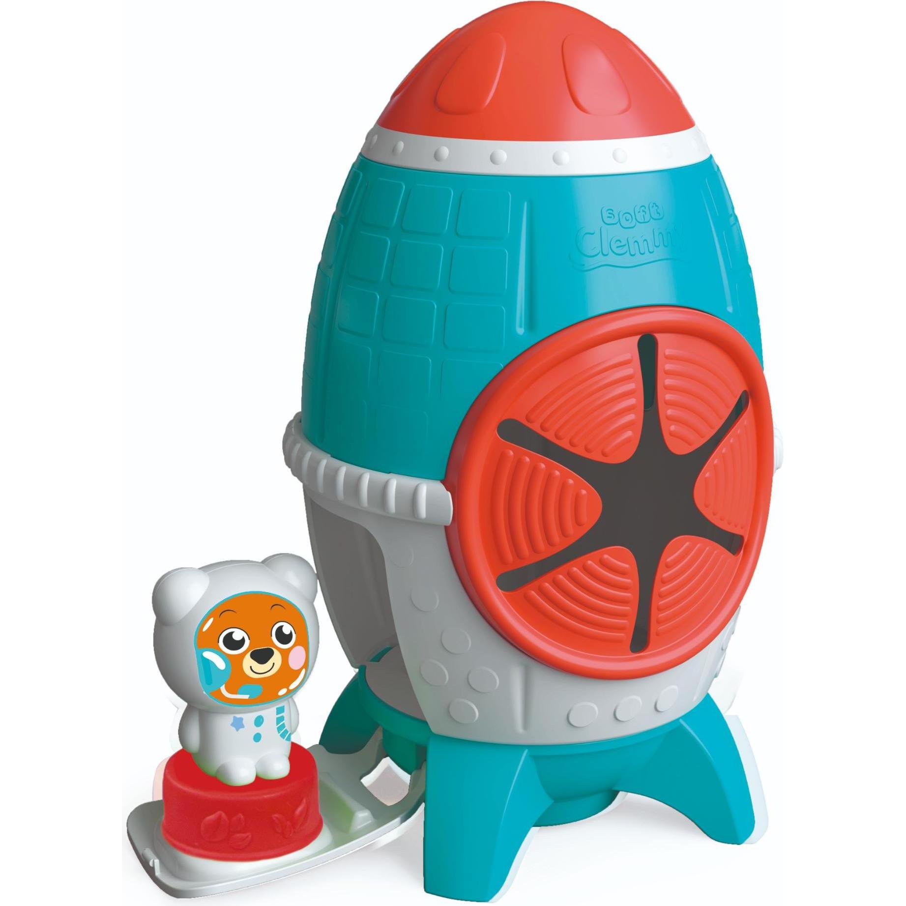 Clementoni Baby Clemmy - Sensorische Rakete mit Blöcken