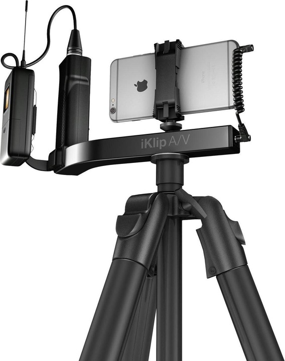 Produktbild IK Multimedia Handy-Stativhalterung IP-IKLIP (Stativ Smartphone Halterung)