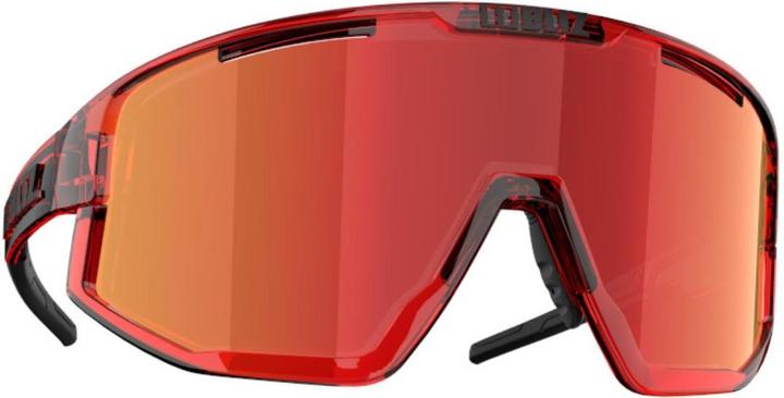Actual product image Bliz Fusion Transparent Brown w multi Cat 3 VLT 15% (Transparent Red, Brown w Red Multi, Transparent Red, Brown w Red Multi)