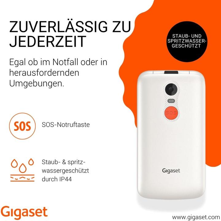 Actual product image Gigaset GL595 white (2.80", 0.30 Mpx)