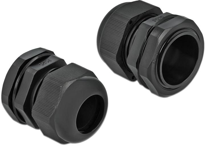 Produktbild Delock Kabelverschraubung PG25, 35mm, 10 Stück, Schwarz