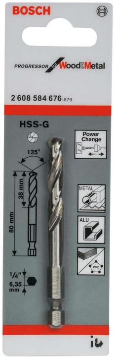 Image du produit Bosch Professional Zubehör Foret de centrage Accessories 260 (7,15 mm)