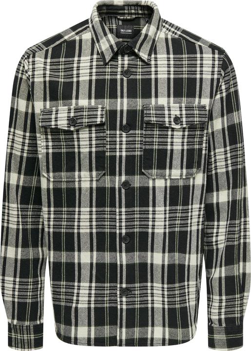 Produktbild Only & Sons Onsmilo Ovr Ctn Check Ls Shirt Noos (XXL)
