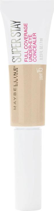 Maybelline New York Maybelline Superstay Full Coverage Cream Concealer 15 Beige Light - 6 Ml (15 Beige Light)