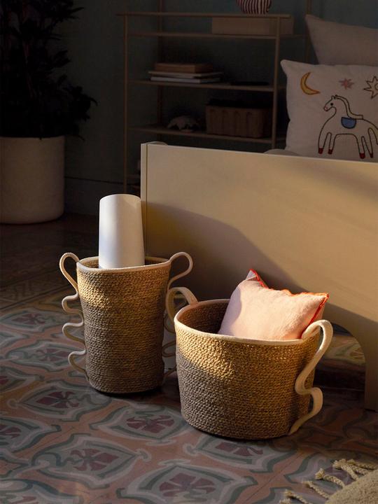 Actual product image Ferm Living Verso Baskets (2 x, Ø 34 x 31 cm)