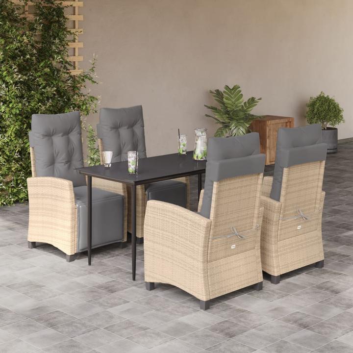 Produktbild vidaXL Garten Essgruppe (140 x 70 x 74 cm)