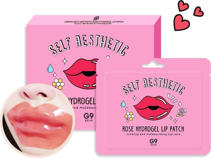 Actual product image G9 Skin self aesthetic rose hydrogel lip patch (Lip Patches)