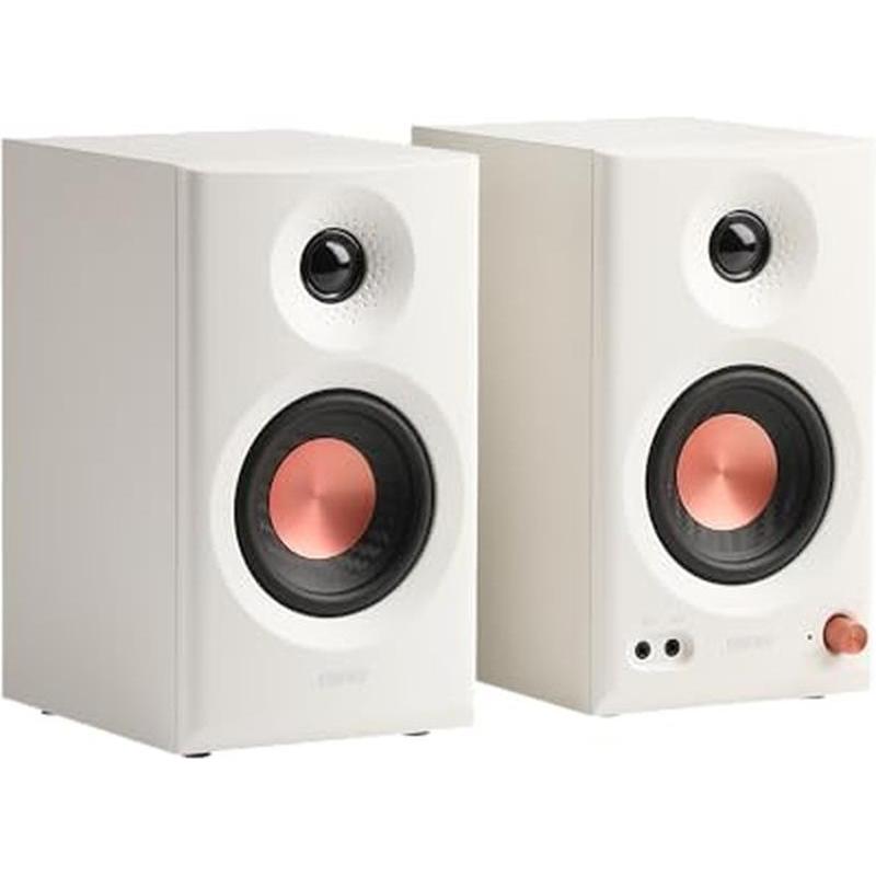 Edifier MR3 (1 coppia, 36 W), Hi-Fi + Altoparlante home cinema, Bianco