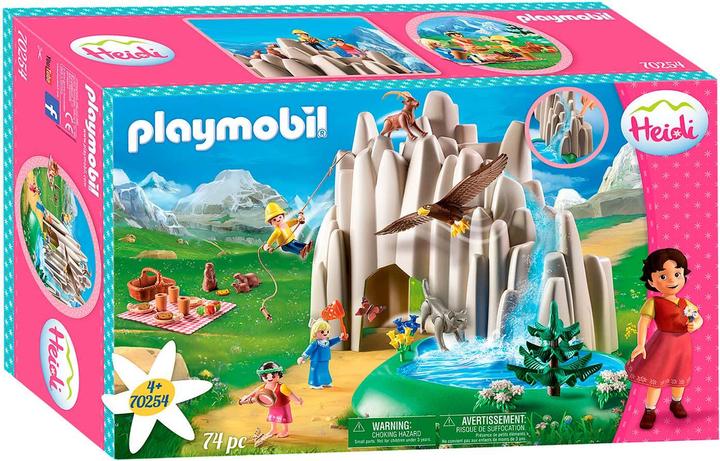 Produktbild Playmobil Am Kristallsee mit Heidi, Peter und Clara (70254, Playmobil Heidi)