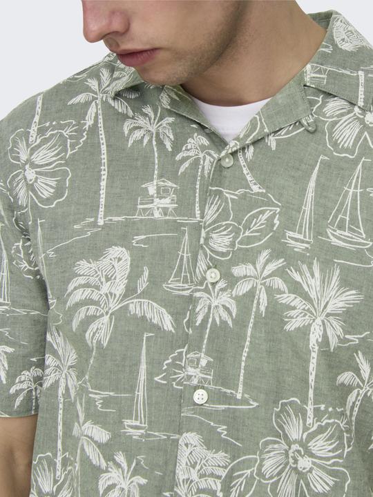 Immagine prodotto Only & Sons Vestibilità regolare camicia colletto camicia camicia camicia (S)