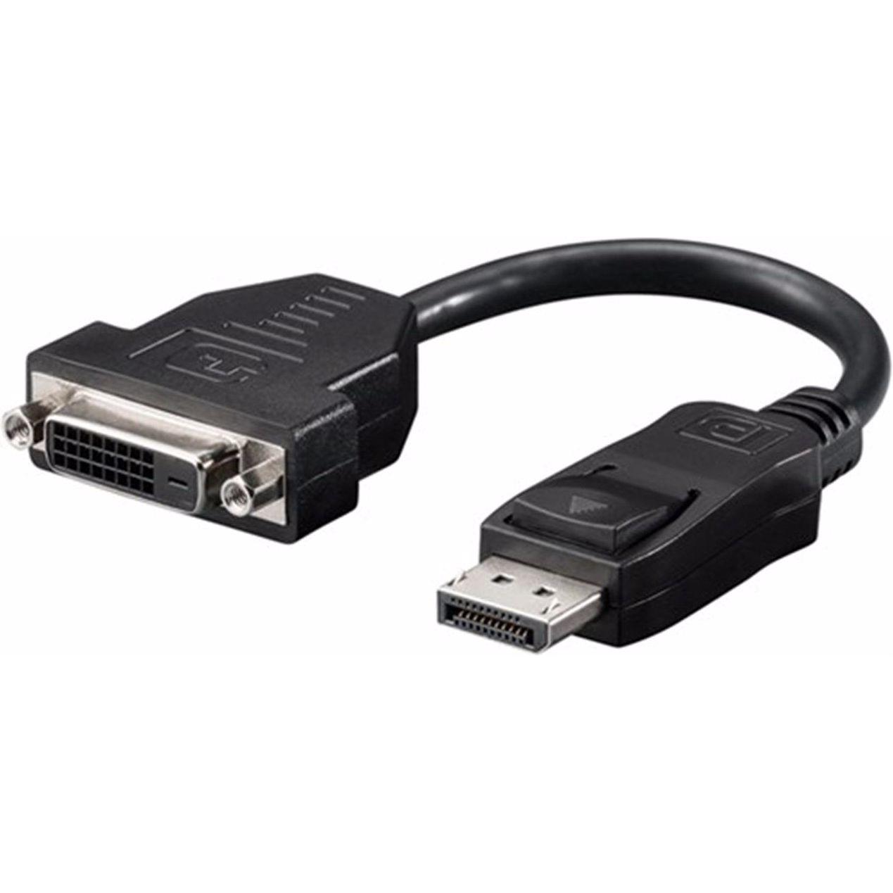 Thumbnail - Goobay DisplayPort/DVI-D (DVI, 20 cm), Data + Video Adapter, Schwarz
