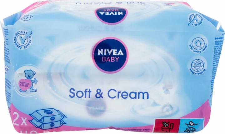 Actual product image NIVEA Baby Soft & Cream (126 Piece)
