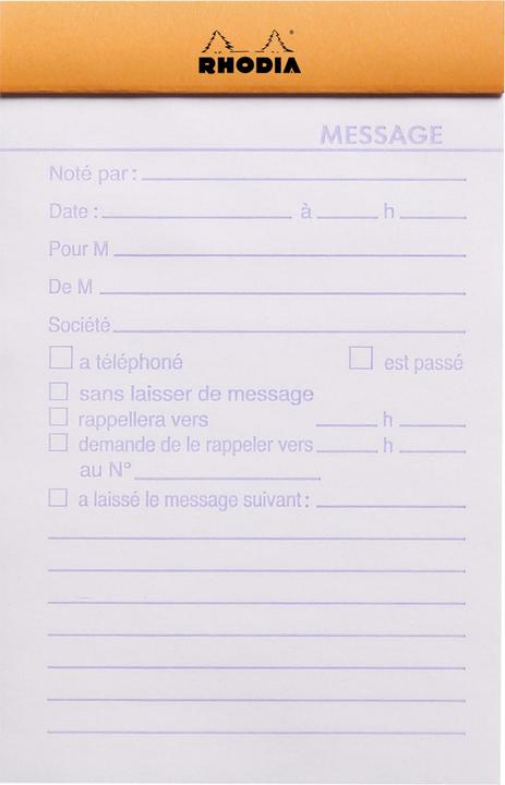 Immagine prodotto Rhodia Blocchi pinzati 80g Basi (A1, Righe, Copertina morbida)