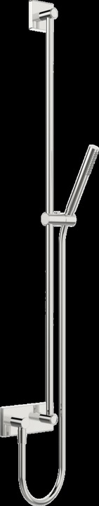 Hansa Hansamatrix Wandstangen-Brausenset, Fertigmontageset, Unterputz, 1100mm, kürzbar, Rosette eck