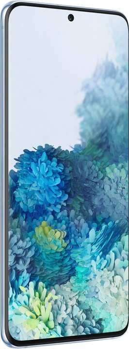 Actual product image Samsung Galaxy S20 EU (128 GB, Cloud Blue, 6.20", Hybrid Dual SIM + eSIM, 64 Mpx, 4G)