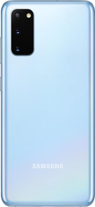 Produktbild Samsung Galaxy S20 EU (128 GB, Cloud Blue, 6.20", Hybrid Dual SIM + eSIM, 4G)
